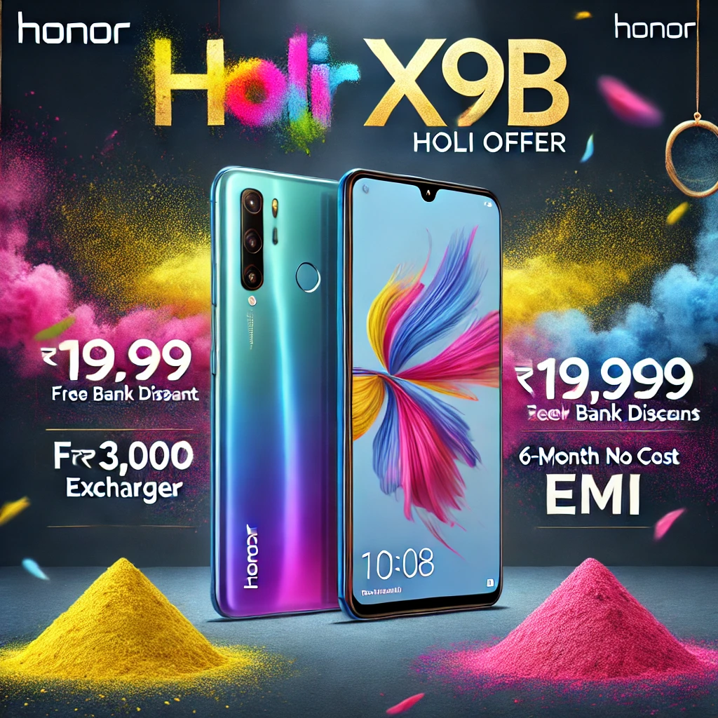 honor smart phone holi offer